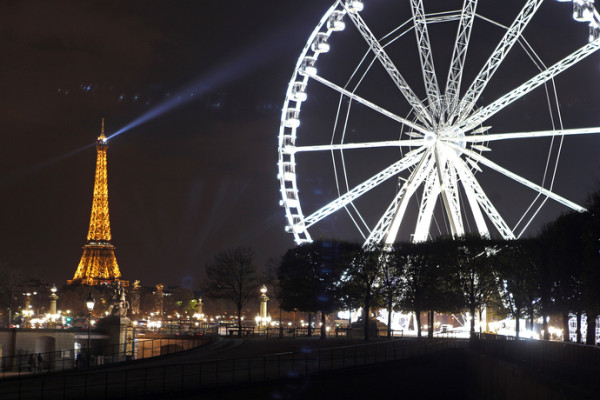 Christmas Lights In Paris