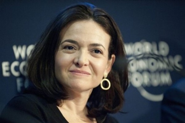 Sheryl Sandberg, Chief Operating Officer of the social network service Facebook, speaks during a panel session at the 41st annual meeting of the World Economic Forum, WEF, in Davos, Switzerland, Friday, Jan. 28, 2011. (AP Photo/Keystone, Laurent Gillieron)