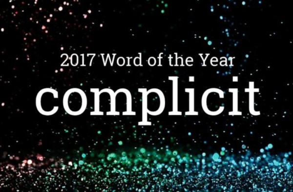 complicit word 2017